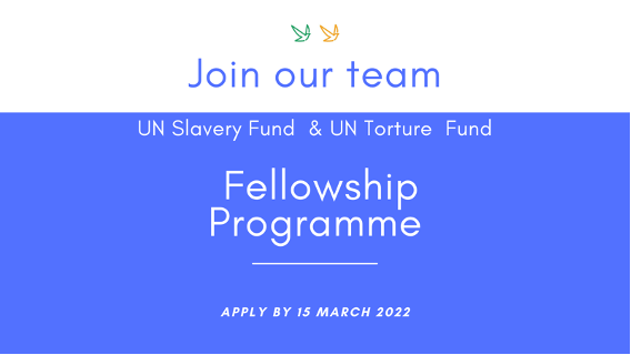 Fellowship Programme of the UN Human Rights Office – Humanitarian Funds 2022 – 2023