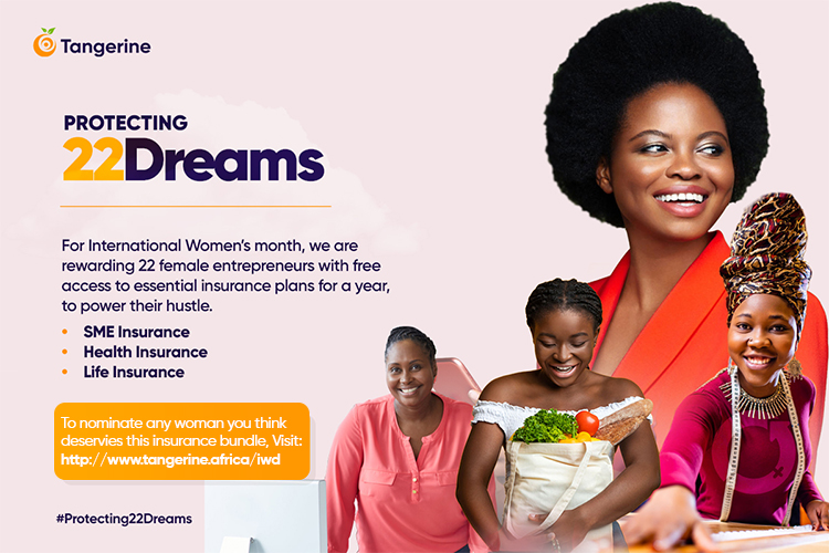 Tangerine Africa Is Giving Female Entrepreneurs Free Access to Essential Insurance Plans for a Year